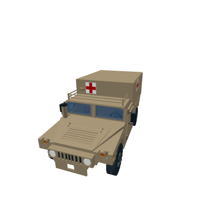 Medical M114 Humvee desert