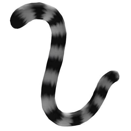 Black & White Cat Tail