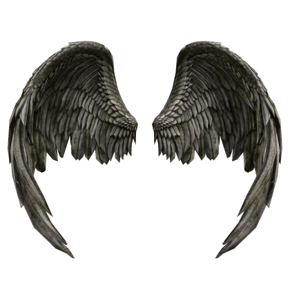 Mossy Stone Statue Wings