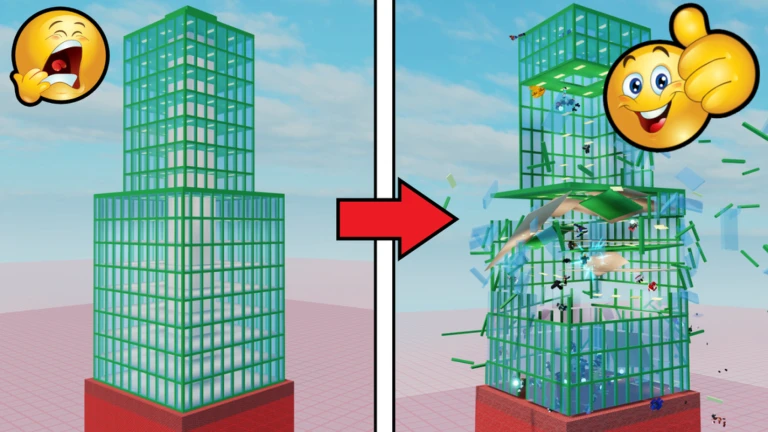 Destroy The Tower Roblox
