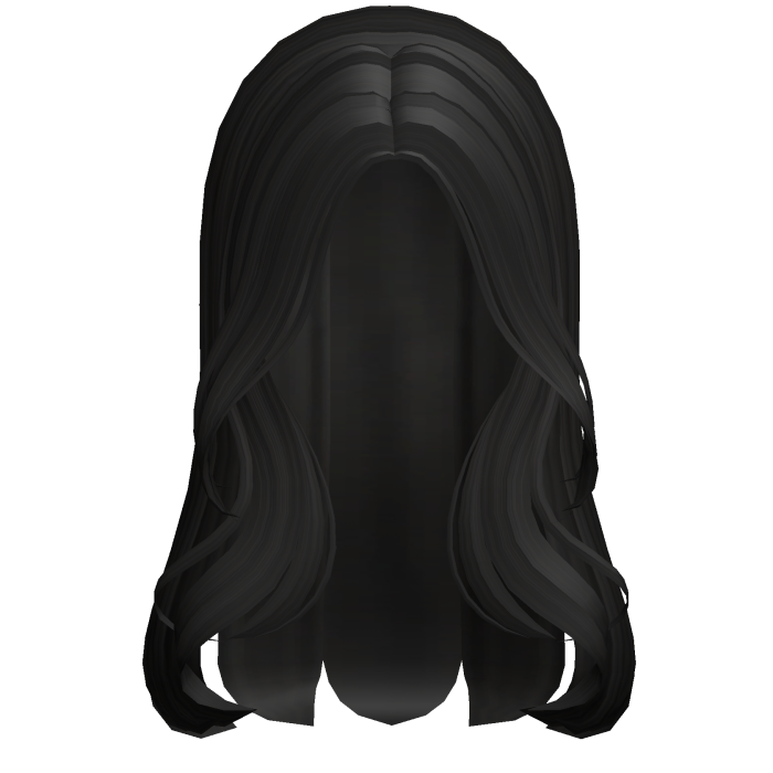 Signature Soft Dark Flowy Black Y2k Waves 