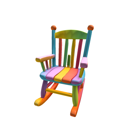Colorful Rocking Chair