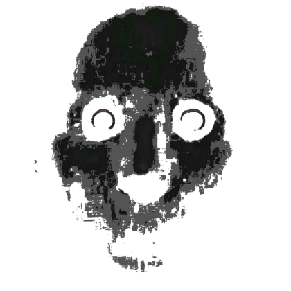 creepy_face_transparent Roblox decal