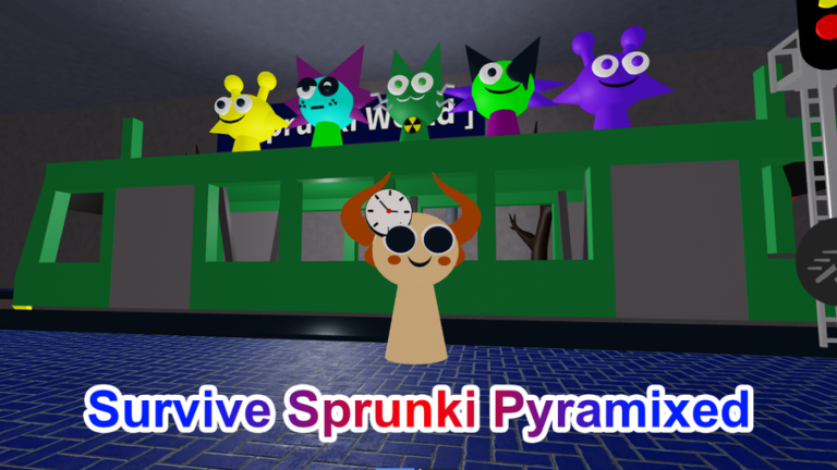 Survive Sprunki Pyramixed 5 [UPDATE!] screenshot 1