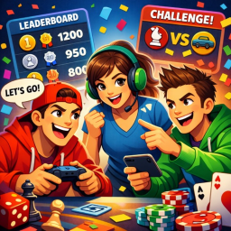 Hangout and challenge friends