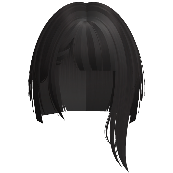 ♡ cyberpunk kawaii lucy dark brown short hair
