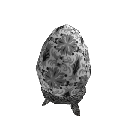 Spain Flowers Fabergé Egg of Grey