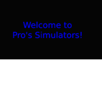 Pro's Simulators!