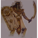 The Egyptian Warriors.