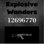 Explosive Wanders