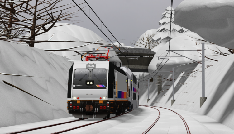 NJ Transit NJCL Train Simulator (Open) screenshot 2
