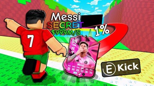 [🍀 2x Luck! ] Kick A Lucky Block for Soccer Cards