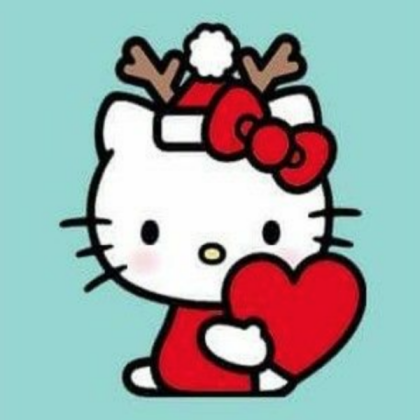 hello kitty sanrio christmas pfp cute Roblox decal