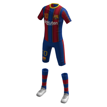 ⚽ Messi - Barcelona Football/Soccer Kit thumbnail