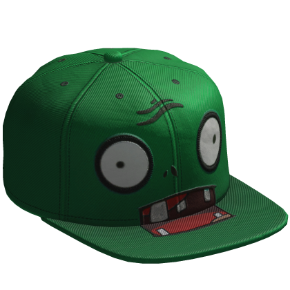 Green Zombie Sidewept Fitted Cap Roblox item