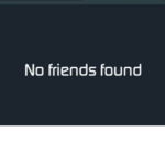 No friends found