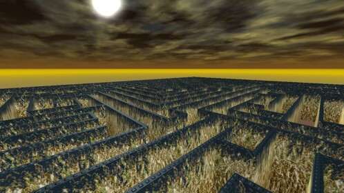Scary Corn Maze