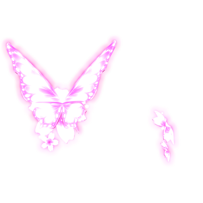 [EMISSIVE] Pink Butterfly Glowy