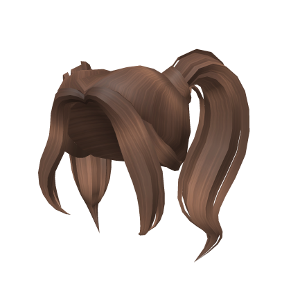 Popular Girl Pigtails in Brown Roblox item