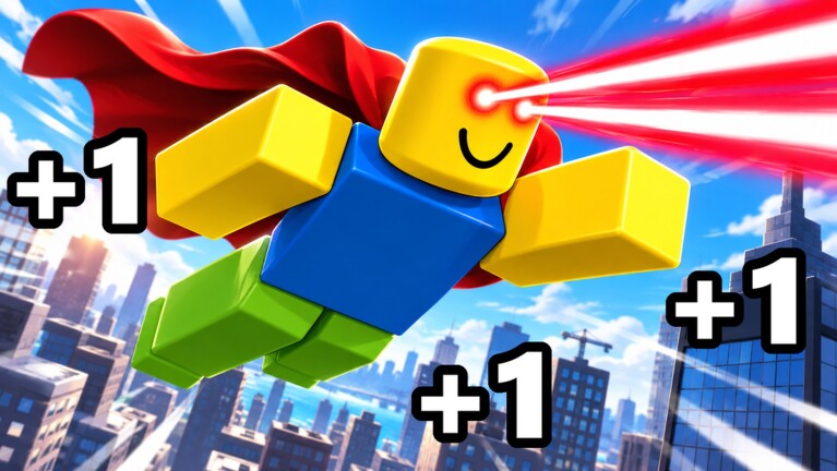 +1 Superpower Destruction — official Roblox game image