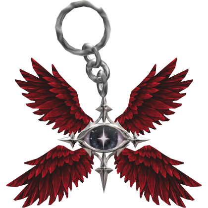 Biblically Accurate Angel Keychain