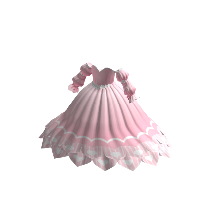 Pink Valentines Princess Gown