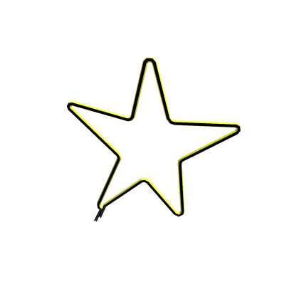 Neon Star Sign - FNaF Security Breach / RUIN