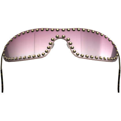 Y2k Rhinestone Mc-Bling Designer Sunglasses Pink