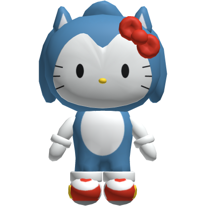 Blue Kitty x Sonic Backpack