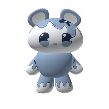 Bear Backpack Pastel Blue Blueberry Numnoms cute
