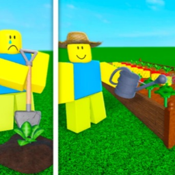 CONSTRUIS UN JARDIN AVEC TOUT LE SERVEUR (FR)