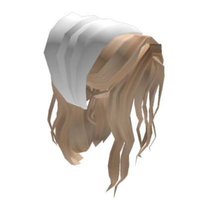 blond hair Roblox decal