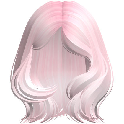 Pastel Cute Pink Wispy Layered Hair Roblox item