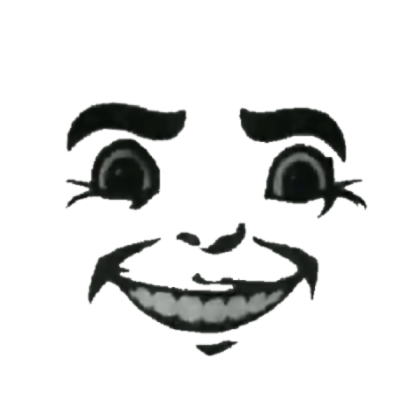 creepy smile4 Roblox decal