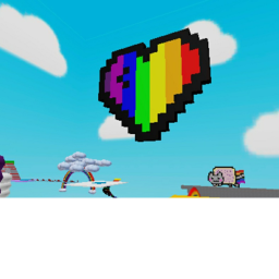 obby muito além do arco-iris