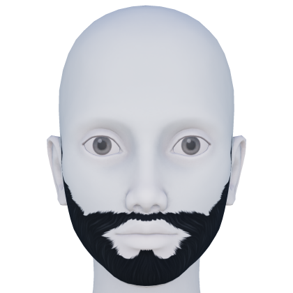 Black Manly Beard