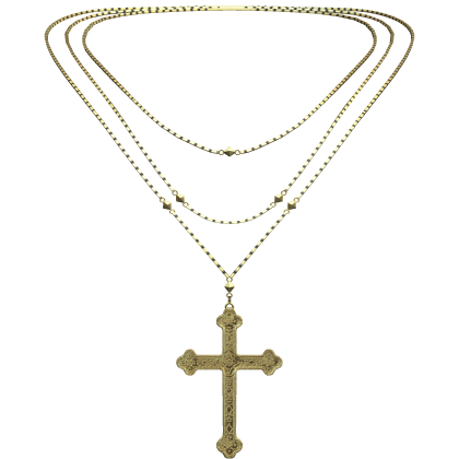 Gold Cross Necklace 3.0