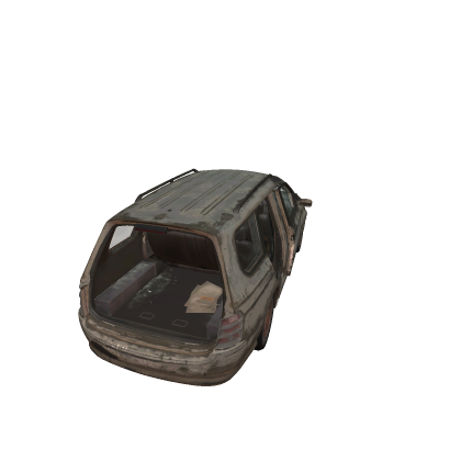 Working Broken car