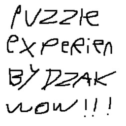 Puzzle experien by Dzak