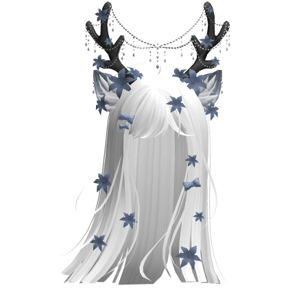 Ethereal Christmas Fairy Fawn Hair w/ Antlers