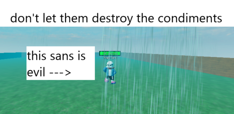 Sans Undertale against enemies simulator screenshot 3