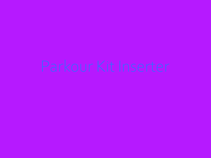 Parkour Kit