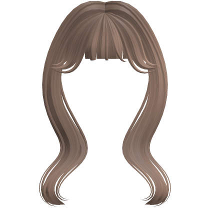 Kawaii Fluffy Bangs Emo (Milktea) Roblox item
