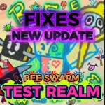 NEW UPDATE!!!! Bee Swarm Simulator Test Realm!