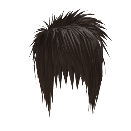Spiky Messy Scene Emo Hair (Brown) Roblox item
