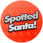 You spotted Santa!