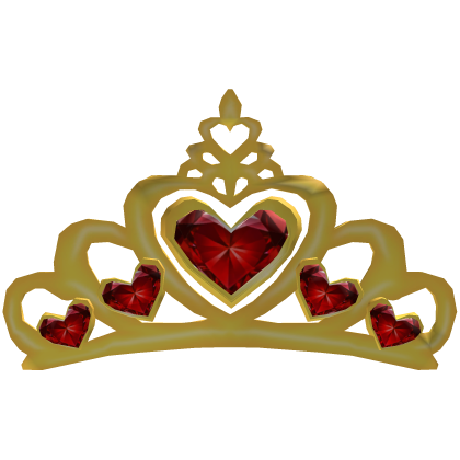 ♡ pretty princess red tiara crown tweencore cute x Roblox item