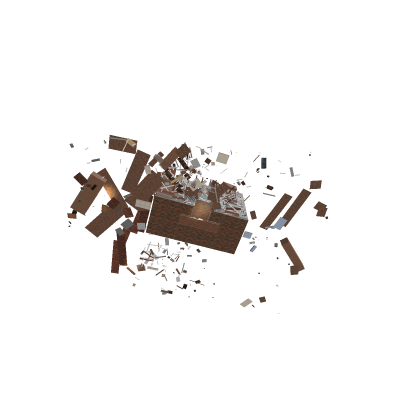 "Nuked" Building 8