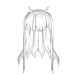 White 02 Hair