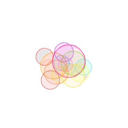Rainbow Bubble Cloud